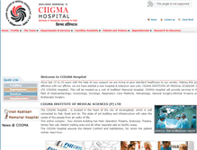 Tablet Screenshot of ciigmahospital.org